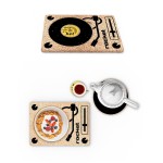 Trivet & Tray 3-In-1 "DJ Three-Vet"
