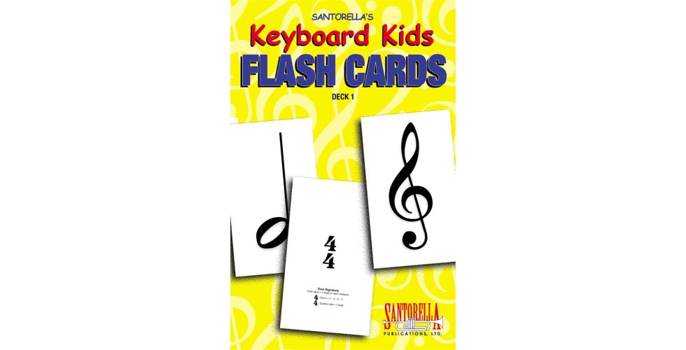 Keyboard Kids Flashcards Deck 1