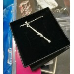 Clarinet Pendant Pewter 