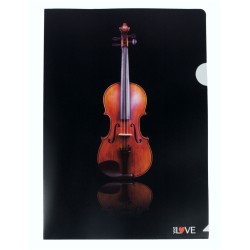 L Folder Violin A4 
