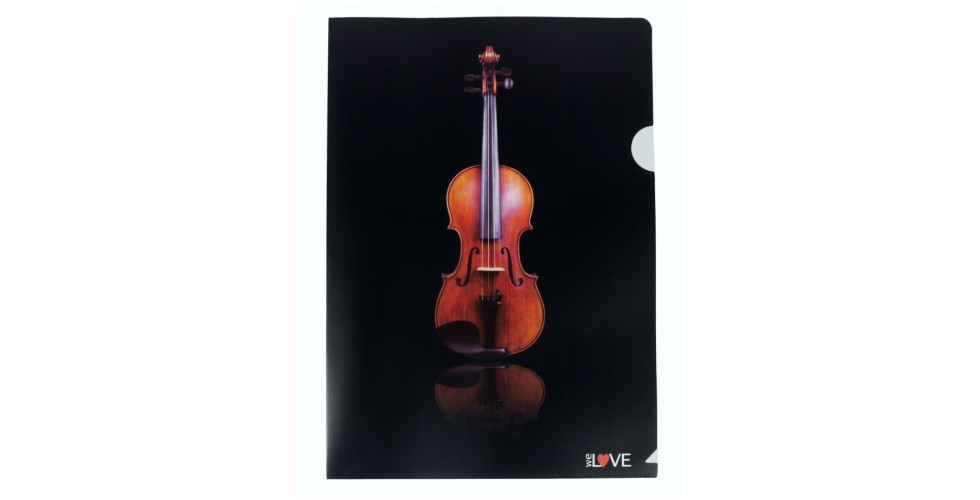 L Folder Violin A4 