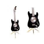 Miniature Clock Electric Guitar (black)