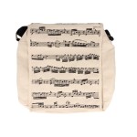 Shoulder bag with staves