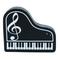 Piano Eraser Black 