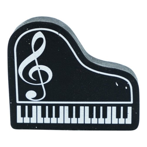 Piano Eraser Black 