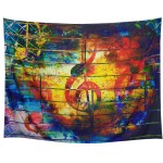 Colorful Music Tapestry, Psychedelic Tapestry 150 x 200 cm