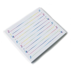 Memo - sticky notes Rainbow Lines