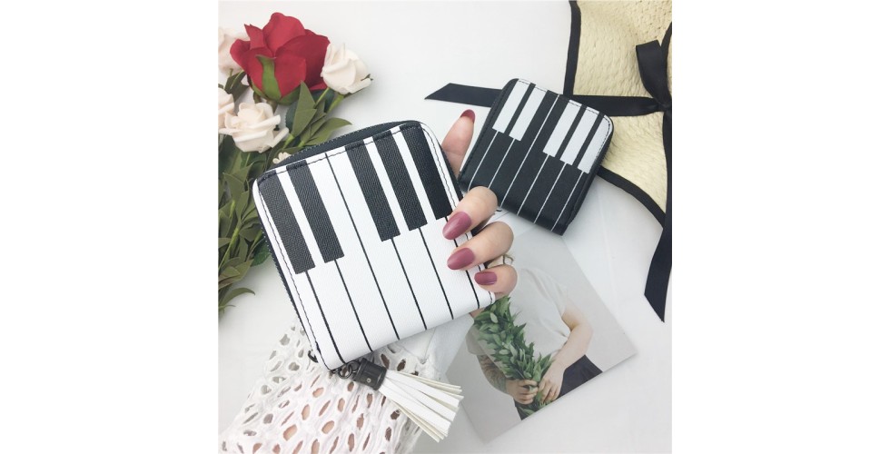 Piano Keys Wallet