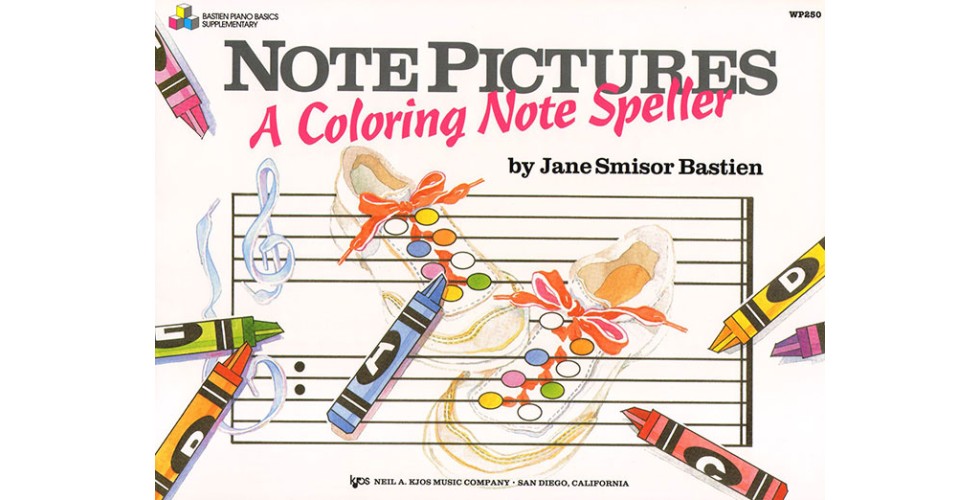 Note Pictures: A Coloring Note Speller