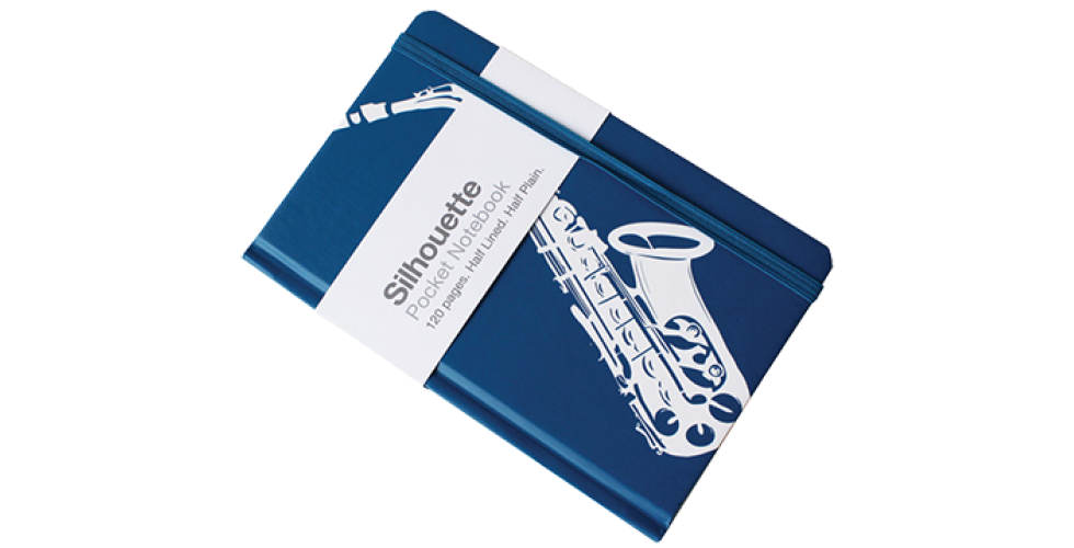 SAXOPHONE A6 Pocket Notebook 