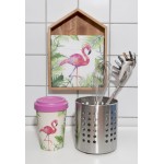 Wall Napkin Holder white wood 