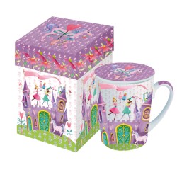 Princess castle mug with lid gift box 0,25l PPD