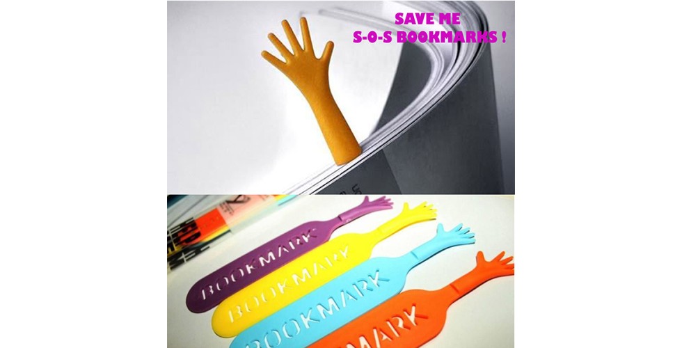 SAVE ME bookmark set of 4