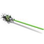 Yoda Lightsaber Star Wars 3D Light