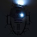 R2-D2 3D Deco Light Star Wars