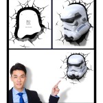 Stormtrooper 3D Light Star Wars