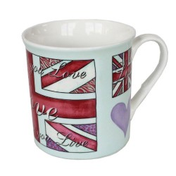 Rebecca Rose Ceramic Mug Love Life