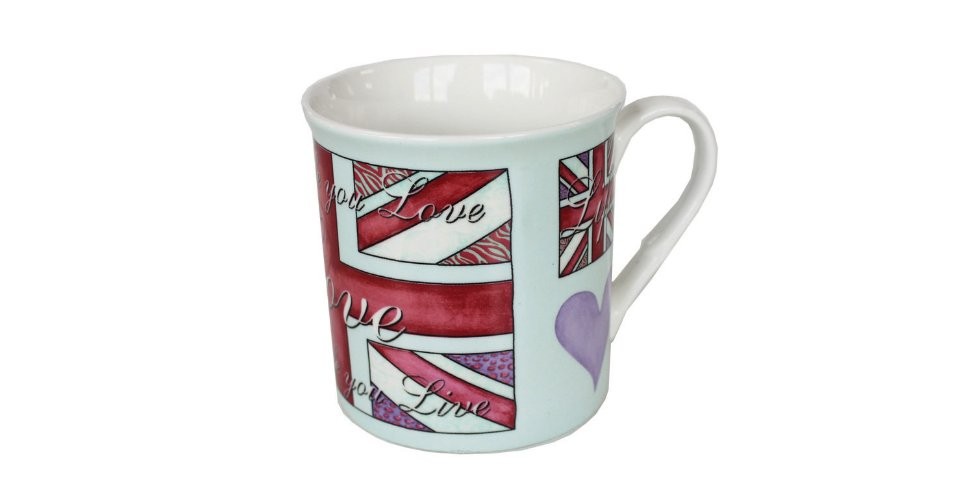 Rebecca Rose Ceramic Mug Love Life