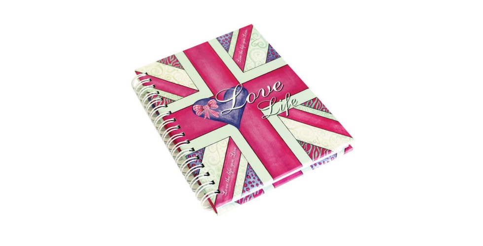 A5 Notebook Rebecca Rose Love Life