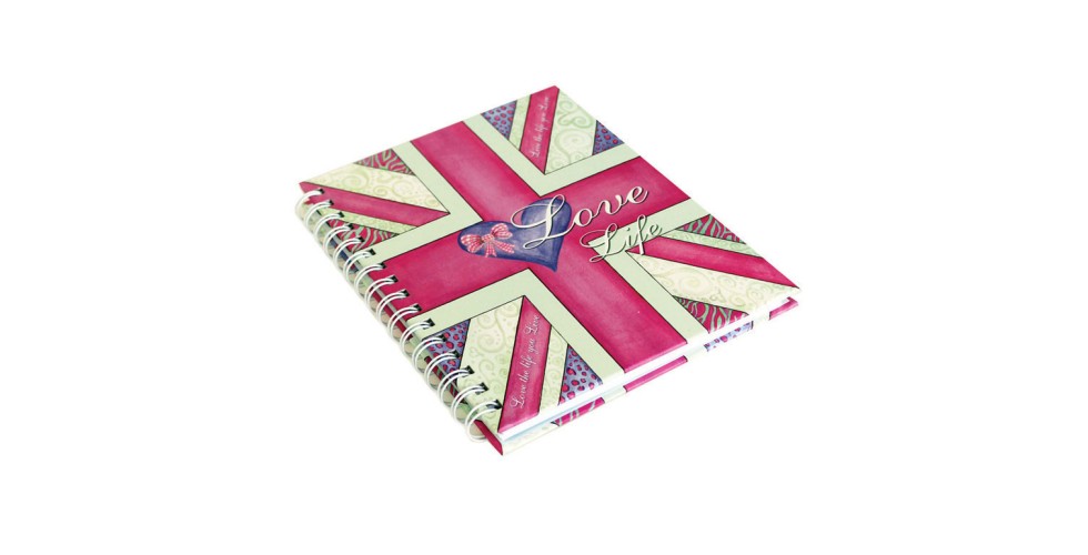 A6 Notebook Rebecca Rose Love Life