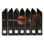 File label Violin 7-part GEIGE Vienna World 