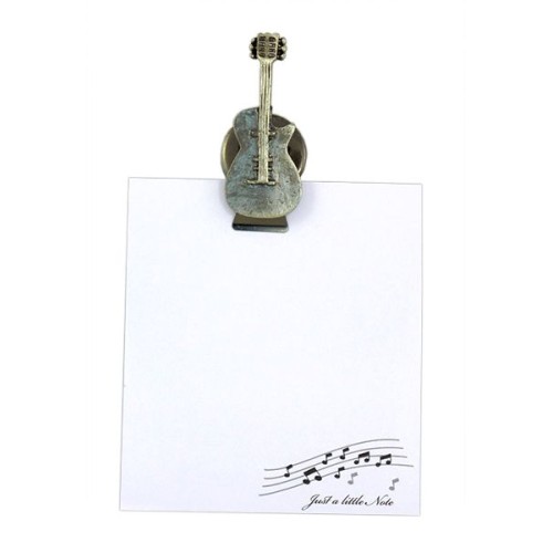Guitar Magnetic Notelet Clip by Clere Concepts