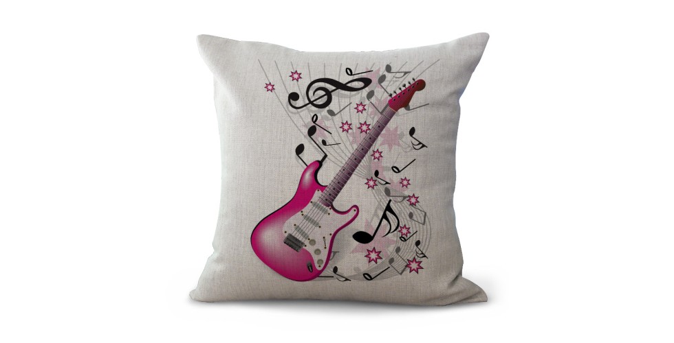 GUITAR Music Pillow