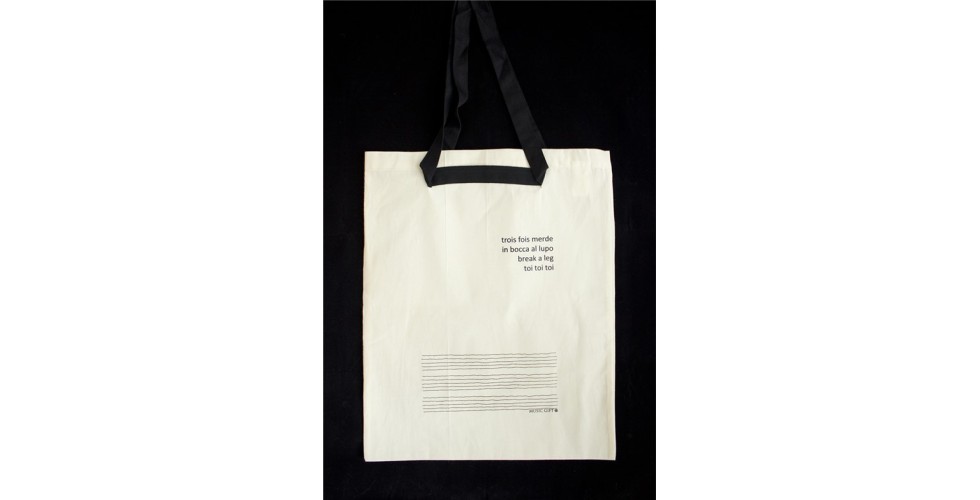 TOTE BAG "BREAK A LEG" TOTE BAG "BREAK A LEG"
