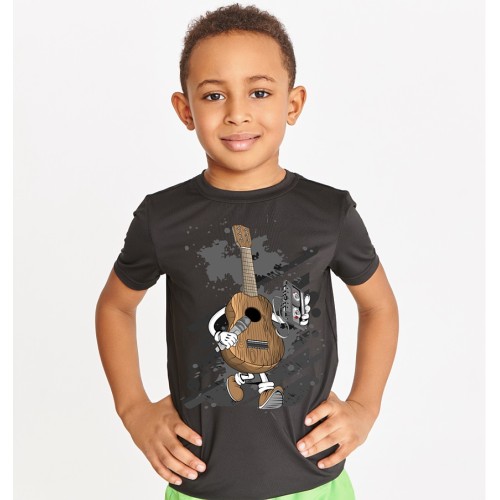 Funny Guitar Kids Unisex T-Shirt