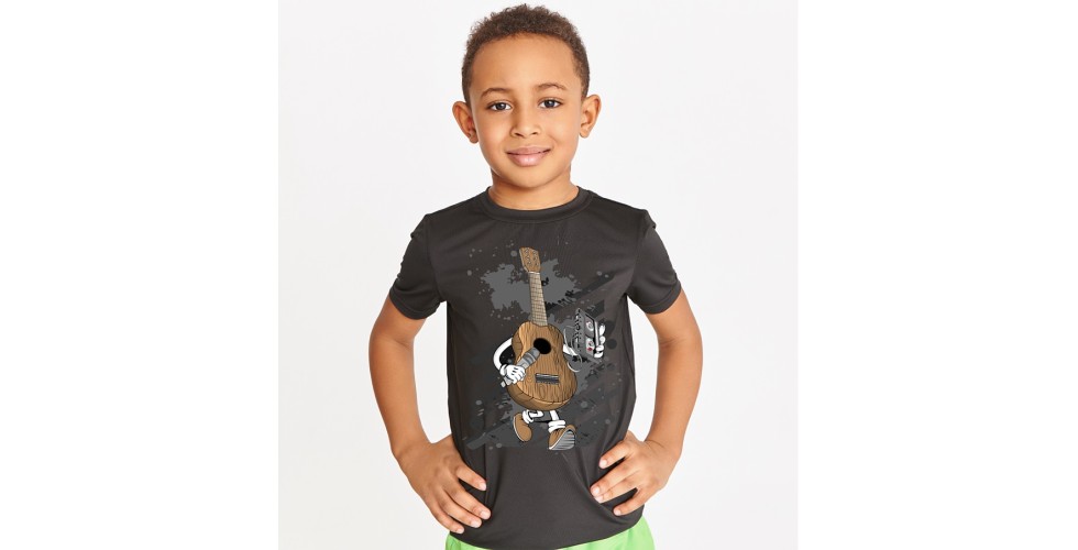 Funny Guitar Kids Unisex T-Shirt