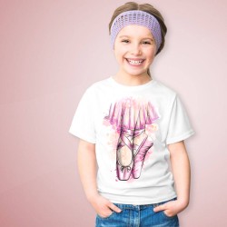 Ballet Shoes Kids Unisex T-Shirt
