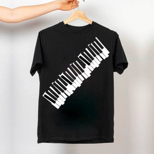 Piano Adult Unisex T-Shirt 