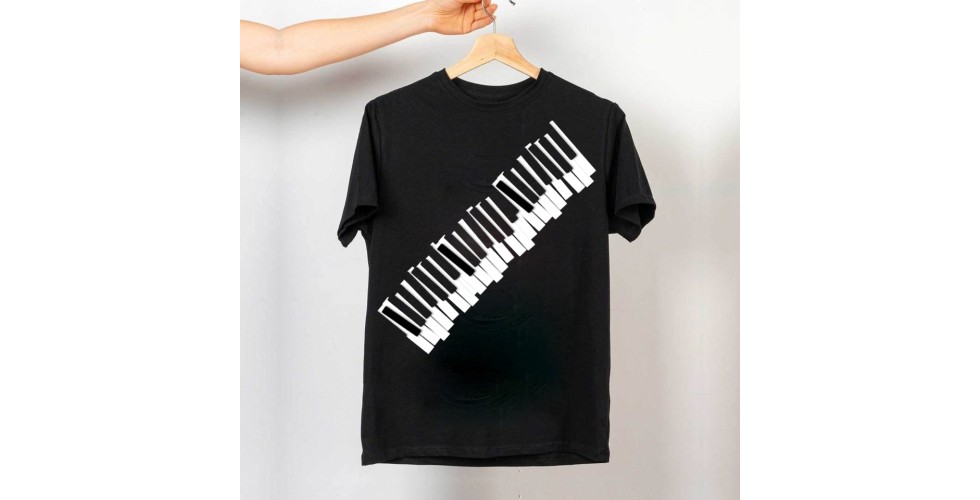 Piano Adult Unisex T-Shirt 