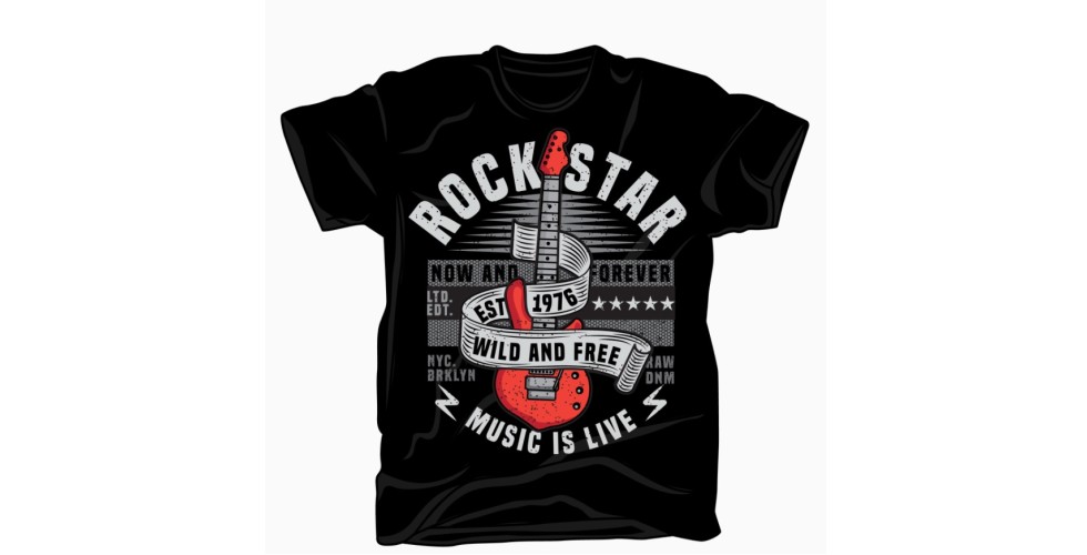 Rock Star Adult Unisex T-Shirt Rock Star Adult Unisex T-Shirt