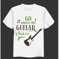 Guitar Adult Unisex T-Shirt 