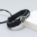 Bracelet with hand-woven Tennis racket