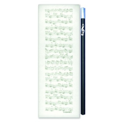Notepad Sheet music midi magnetic Vienna World