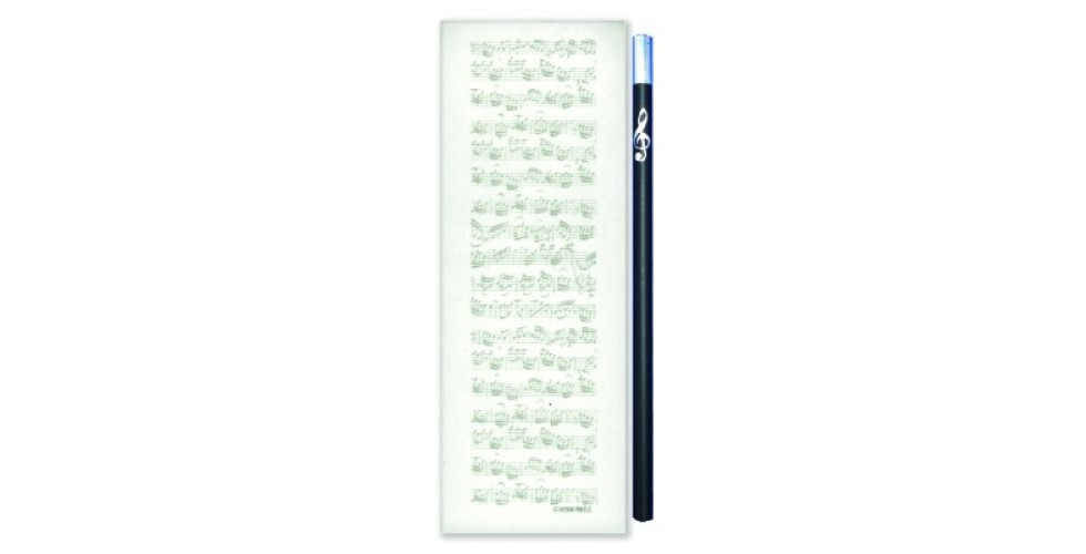 Notepad Sheet music midi magnetic Vienna World