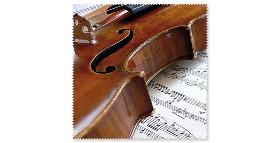 Glasses wipe VIOLIN/Sheet music Vienna World 