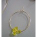 ACRYLIC Mix Heart With Two Glass Beads 