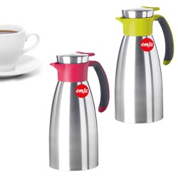 Soft Grip Jug Stainless Steel 1L Emsa