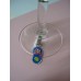 Enamel FLIP FLOP Wine Glass Charms 