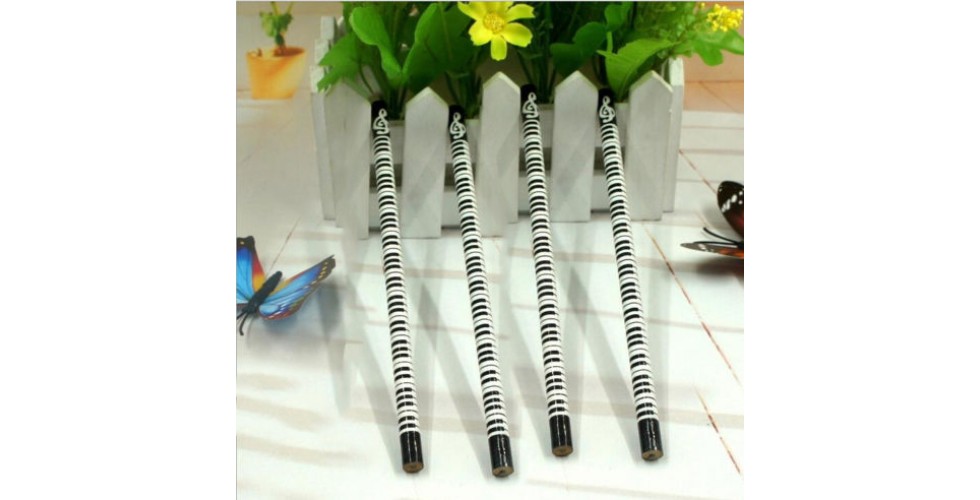 Music Pencils Keyboard set of 4