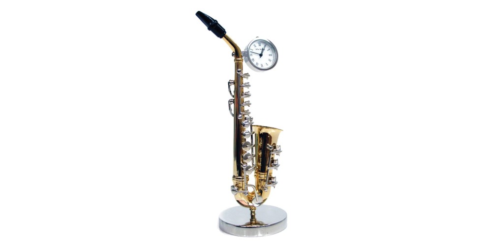SAXOPHONE Miniature  clock 