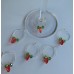 SWAROVSKI Coloured CRYSTAL Wine Glass Charms